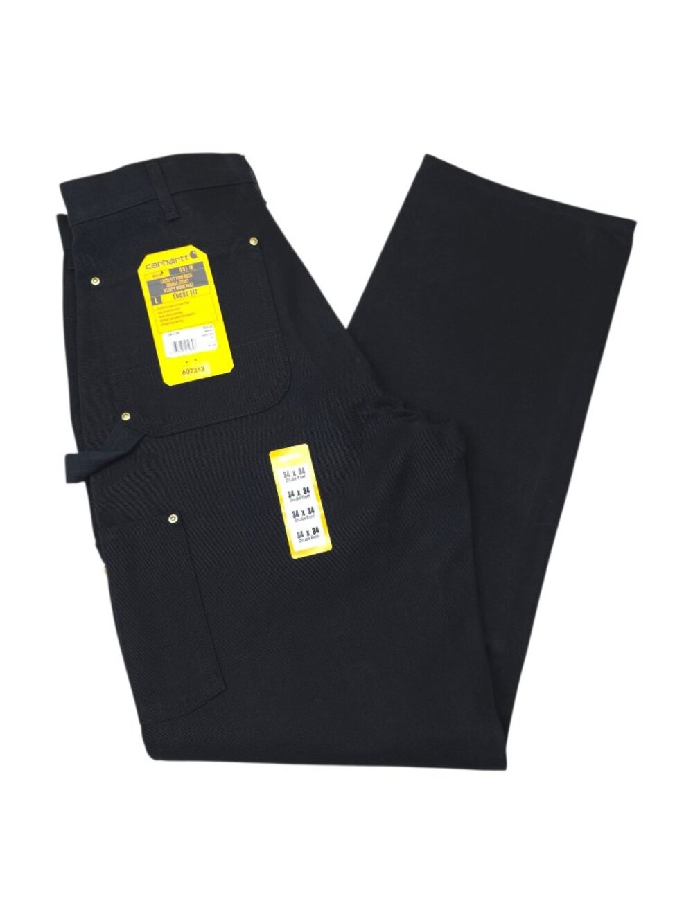Carhartt Loose Fit Firm Duck Double-Front Utility Work Pants 40x34 Straight Leg